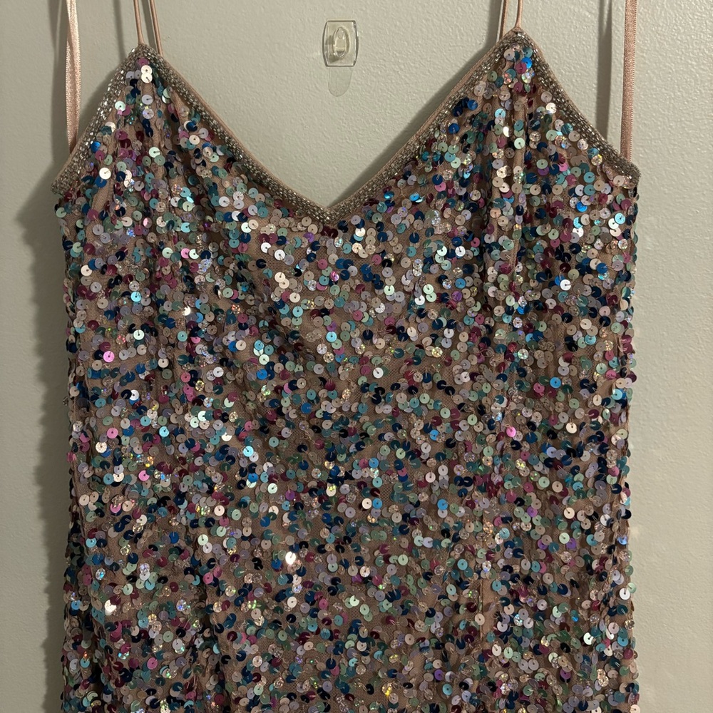 Adrianna Papell Sequin Gown